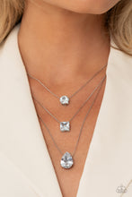 Load image into Gallery viewer, Lustrous Layers - White Necklace Set