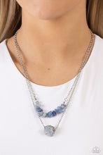 Load image into Gallery viewer, Chiseled Caliber - Blue Necklace Set