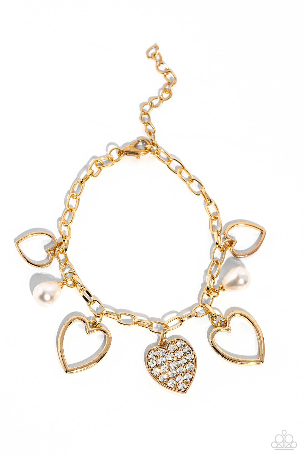 GLOW Your Heart - Gold Bracelet