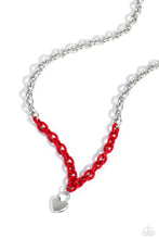 Load image into Gallery viewer, Locked Down - Red Necklace Set