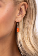 Load image into Gallery viewer, Contrasting Candy - Orange Necklace Set