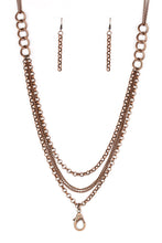 Load image into Gallery viewer, Mechanical Mayhem - Copper Necklace