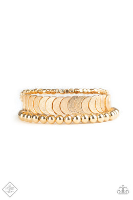 LAYER It On Me - Gold Bracelet