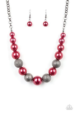 Color Me CEO Red  Necklace set