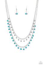 Load image into Gallery viewer, Dainty Distraction - Blue Necklace Set