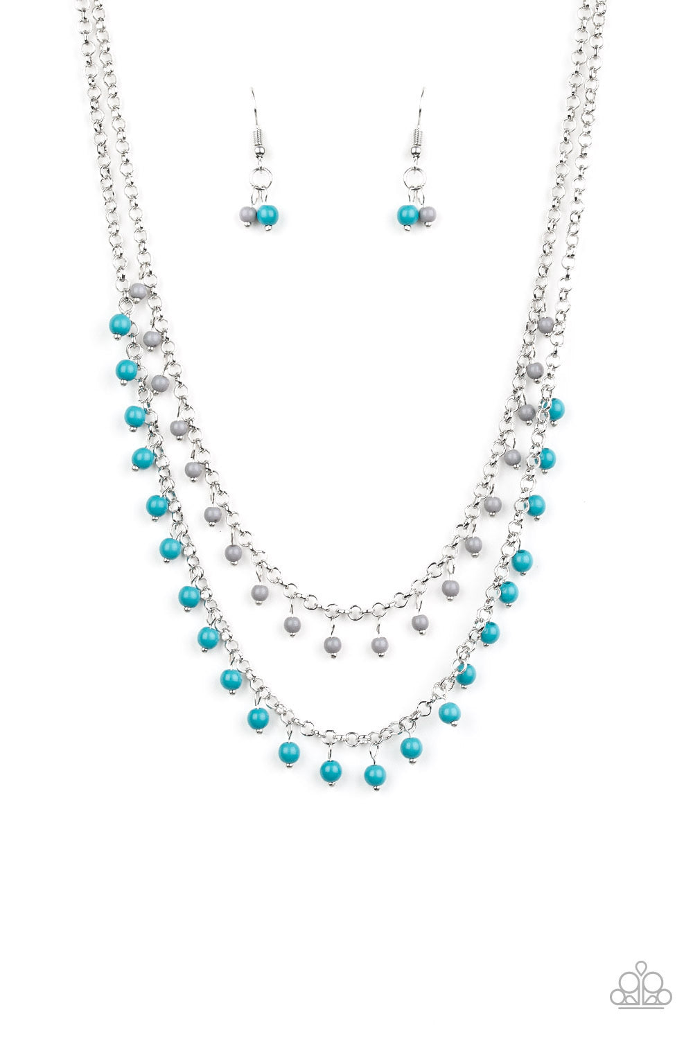 Dainty Distraction - Blue Necklace Set