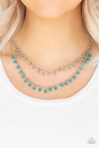 Dainty Distraction - Blue Necklace Set