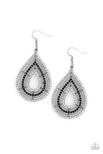 Load image into Gallery viewer, PAPARAZZI 5TH AVENUE ATTRACTION - BLACK Earrings