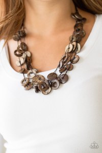 Wonderfully Walla Walla Brown Necklace Set