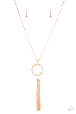 Straight To The Top - Gold Necklace Set