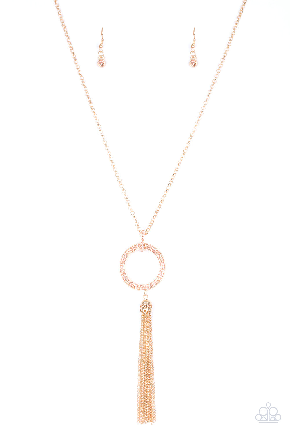 Straight To The Top - Gold Necklace Set