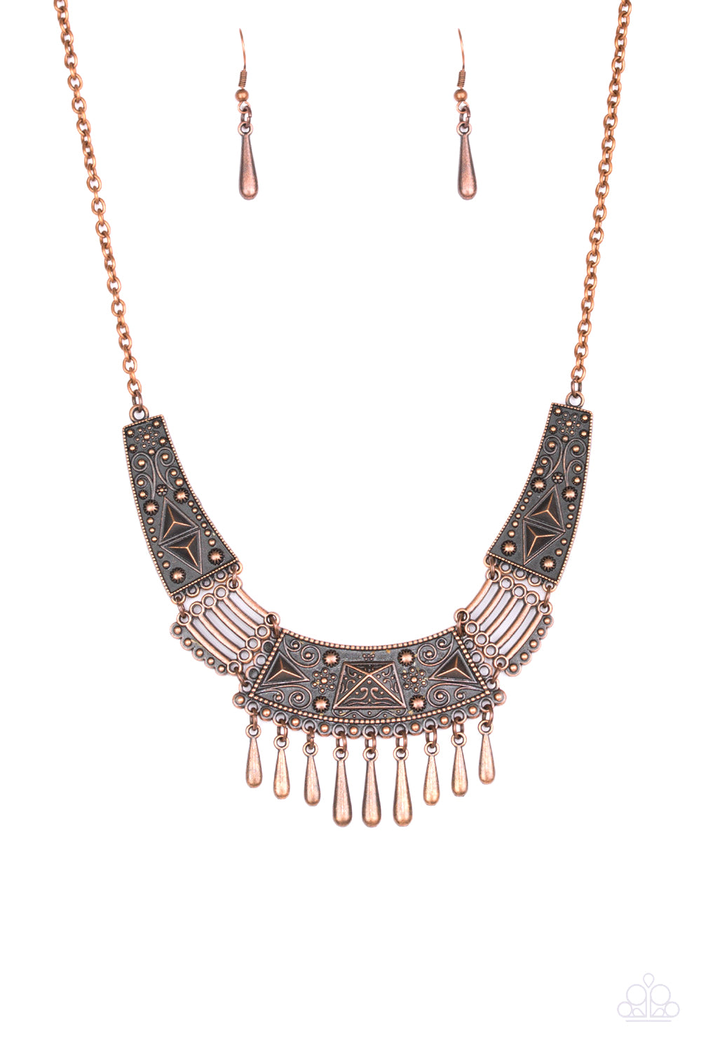 STEER It Up - Copper Necklace Set