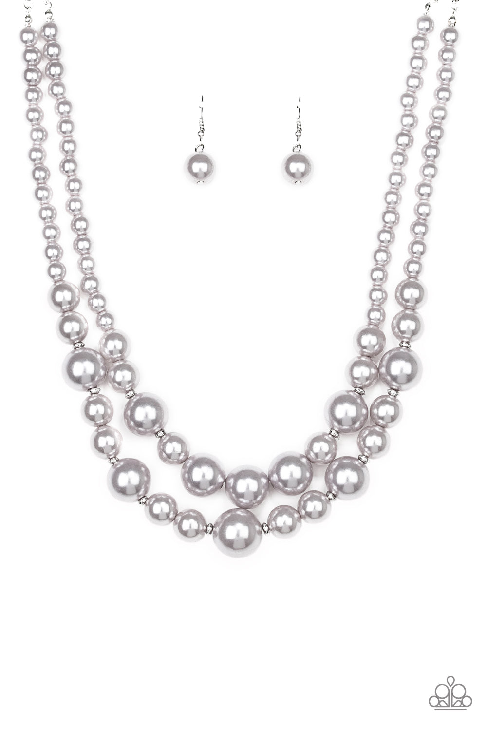 The More The Modest - Silver Necklace Set