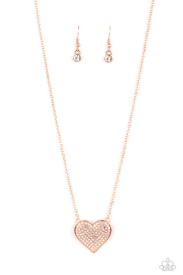 Spellbinding Sweetheart - Copper Necklace Set