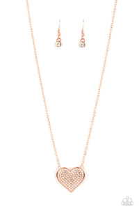 Spellbinding Sweetheart - Copper Necklace Set