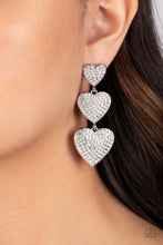 Load image into Gallery viewer, Couples Retreat - White  Earrings