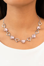 Load image into Gallery viewer, Contemporary Cupid - Pink Necklace Set