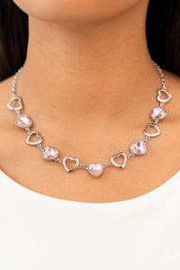 Contemporary Cupid - Pink Necklace Set