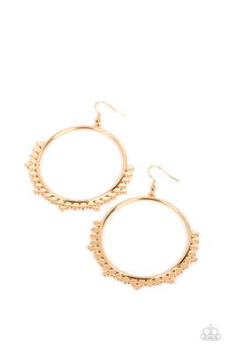 Ultra Untamable - Gold  Earrings