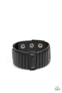 Leather Lumberyard - Black Bracelet