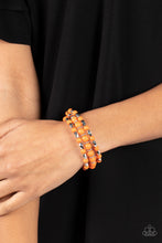 Load image into Gallery viewer, Colorfully Coiled - Orange Bracelet