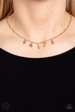 Load image into Gallery viewer, Say My Name - Gold Necklace Set