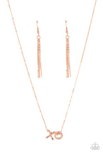 Load image into Gallery viewer, Hugs and Kisses - Copper  Necklace Set