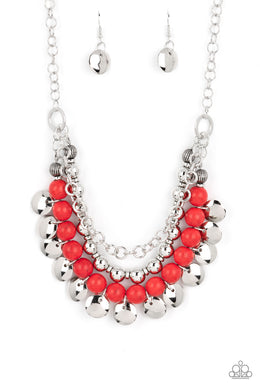 Leave Her Wild - Red Necklace Set