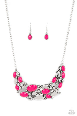 Contemporary Calamity - Pink Necklace Set