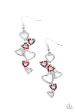 Load image into Gallery viewer, Sweetheart Serenade - Red  Earrings