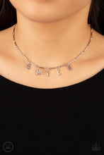 Load image into Gallery viewer, Say My Name - Silver Necklace Set