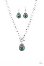 Load image into Gallery viewer, Sheen Queen - Green Necklace Set