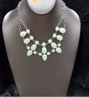 Goddess Glow - Green Necklace Set